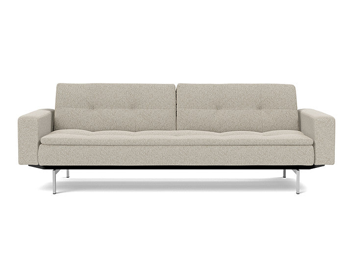 Dublexo Chrome Sofa Bed With Arms - variant image