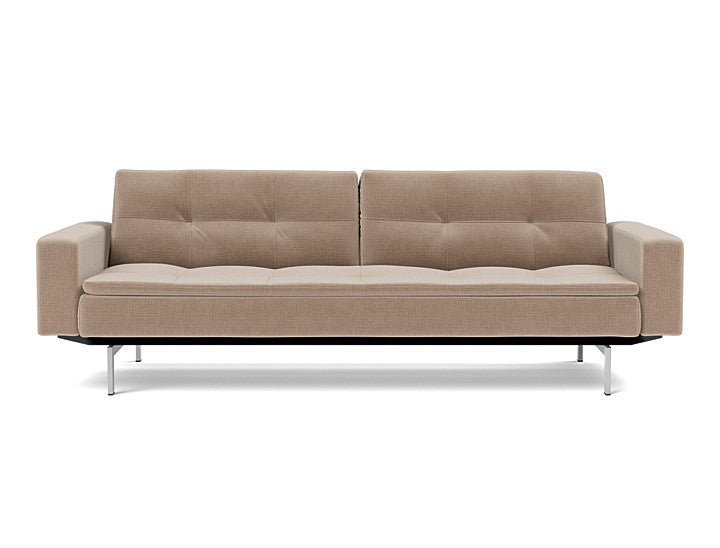 Dublexo Chrome Sofa Bed With Arms - variant image
