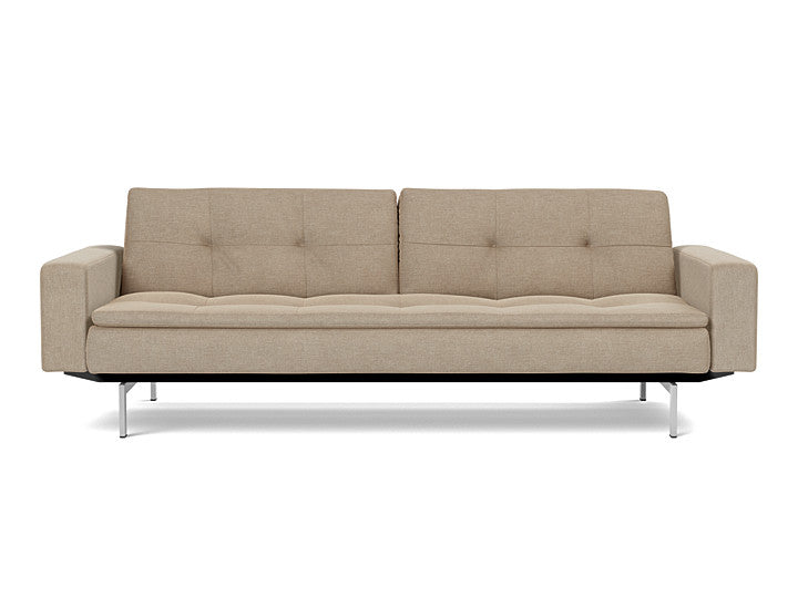 Dublexo Chrome Sofa Bed With Arms - variant image