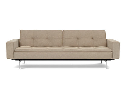 Dublexo Chrome Sofa Bed With Arms - variant image