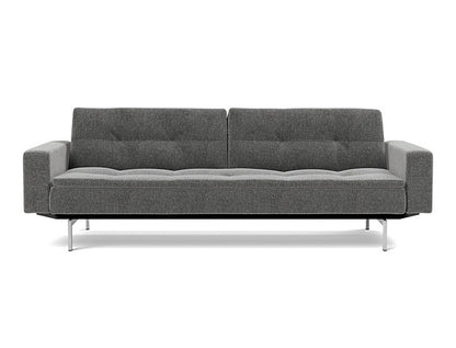 Dublexo Chrome Sofa Bed With Arms - variant image