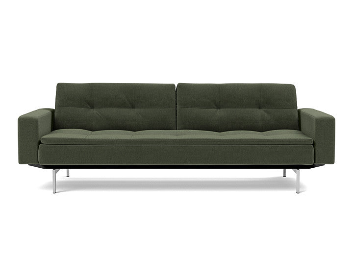 Dublexo Chrome Sofa Bed With Arms - variant image
