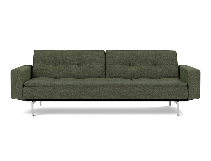 Dublexo Chrome Sofa Bed With Arms - variant image