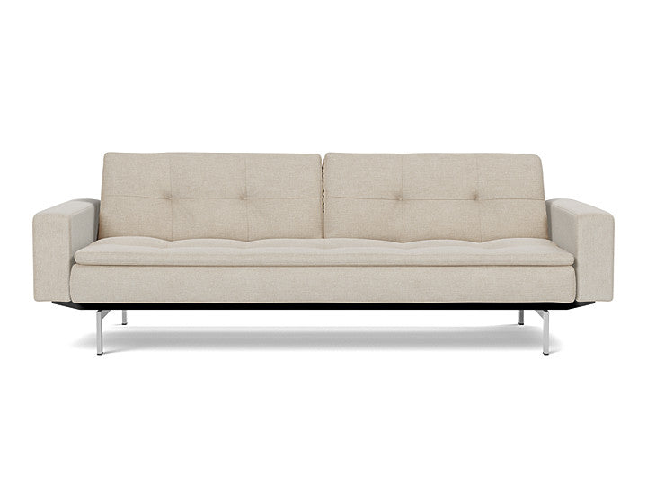 Dublexo Chrome Sofa Bed With Arms - variant image