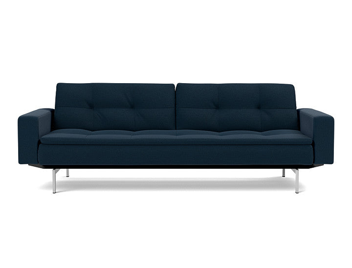 Dublexo Chrome Sofa Bed With Arms - variant image