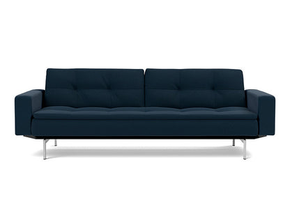 Dublexo Chrome Sofa Bed With Arms - variant image