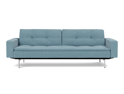 Dublexo Chrome Sofa Bed With Arms - variant image