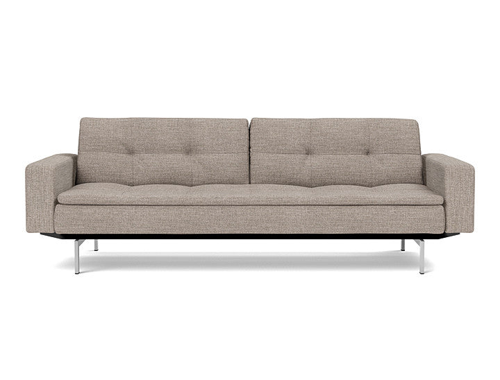 Dublexo Chrome Sofa Bed With Arms - variant image