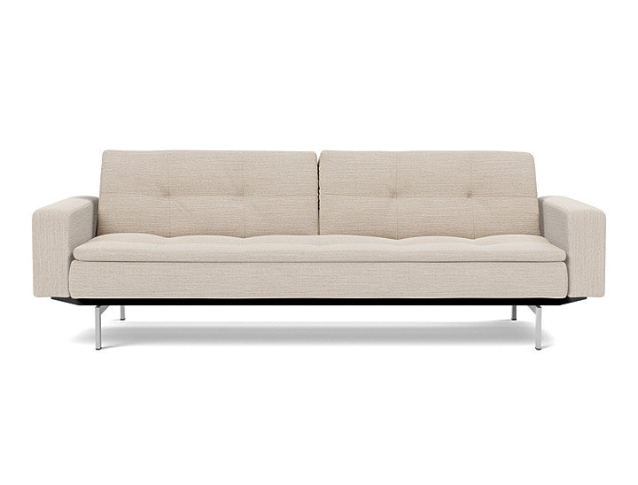 Dublexo Chrome Sofa Bed With Arms - variant image