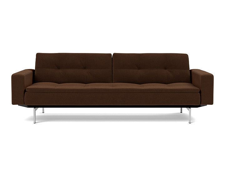 Dublexo Chrome Sofa Bed With Arms - variant image