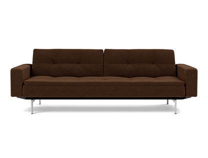 Dublexo Chrome Sofa Bed With Arms - variant image