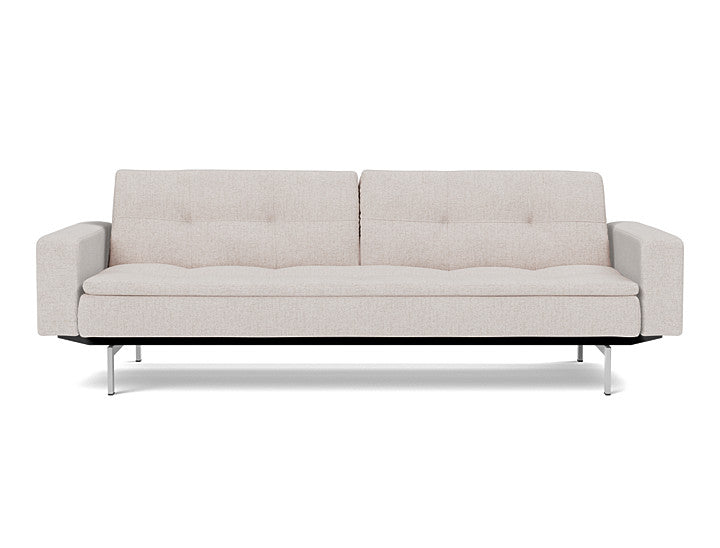 Dublexo Chrome Sofa Bed With Arms - variant image
