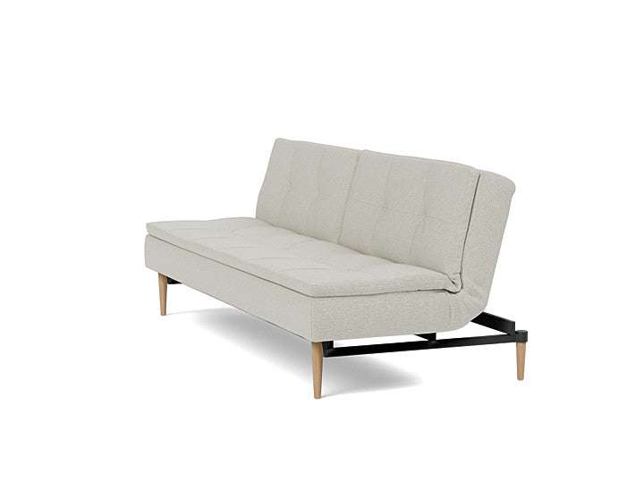 Dublexo Styletto Sofa Bed Light Wood - angle 4