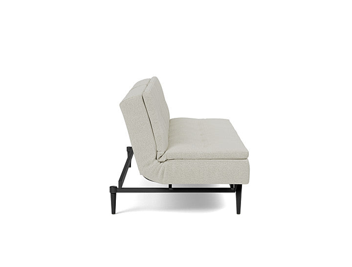 Dublexo Styletto Sofa Bed Black Wood - angle 2