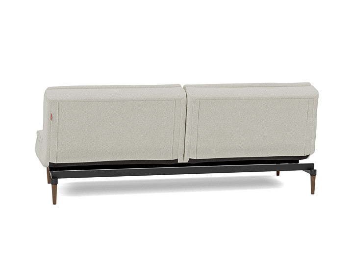Dublexo Styletto Sofa Bed Dark Wood - angle 3
