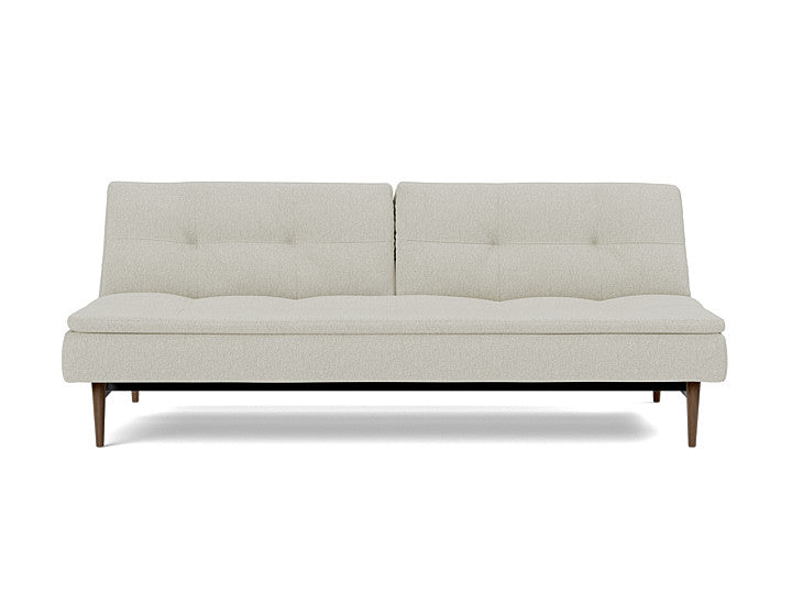 Dublexo Styletto Sofa Bed Dark Wood - angle 1