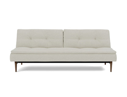 Dublexo Styletto Sofa Bed Dark Wood - angle 1