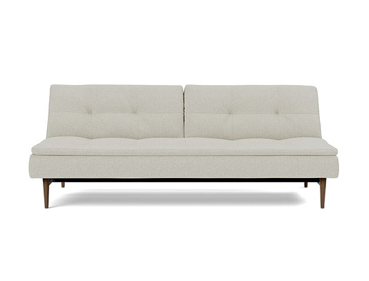 Dublexo Styletto Sofa Bed Dark Wood - angle 1