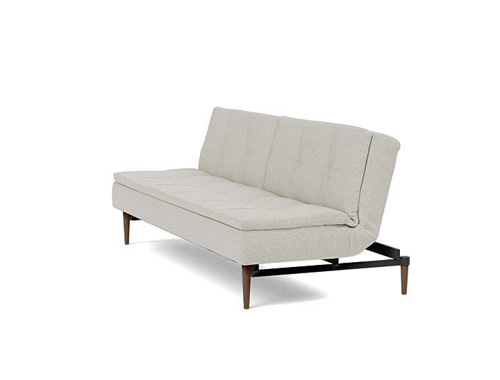 Dublexo Styletto Sofa Bed Dark Wood - angle 4