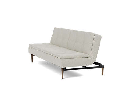 Dublexo Styletto Sofa Bed Dark Wood - angle 4