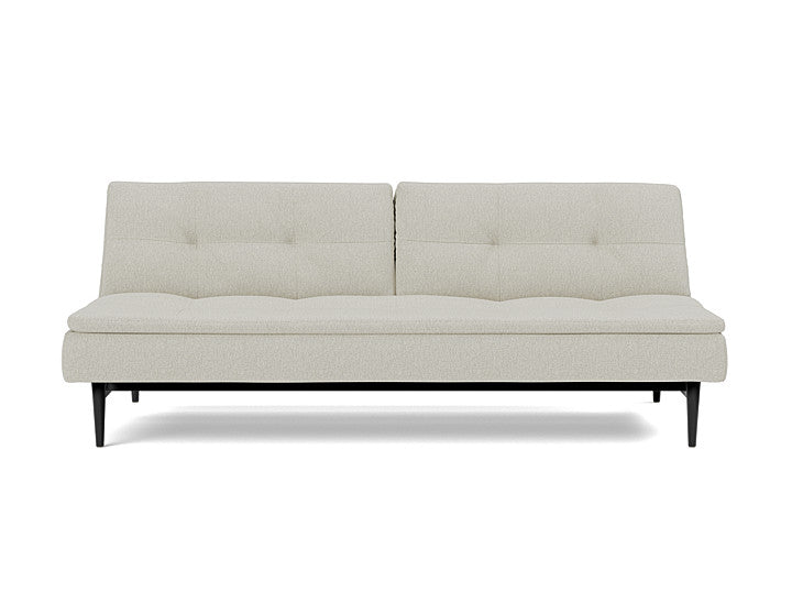 Dublexo Styletto Sofa Bed Black Wood - angle 1