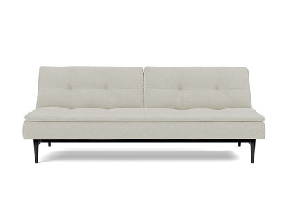 Dublexo Styletto Sofa Bed Black Wood - angle 1