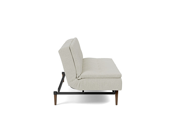 Dublexo Styletto Sofa Bed Dark Wood - angle 2