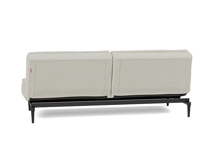 Dublexo Styletto Sofa Bed Black Wood - angle 3