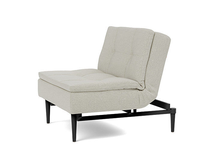 Dublexo Styletto Chair Black Wood - angle 4