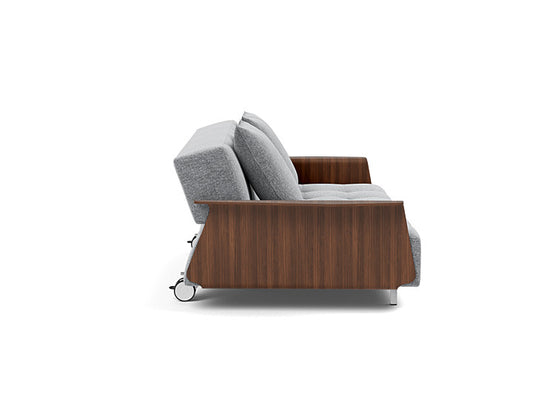 Long Horn D.E.L. Sofa Bed With Arms - angle 2