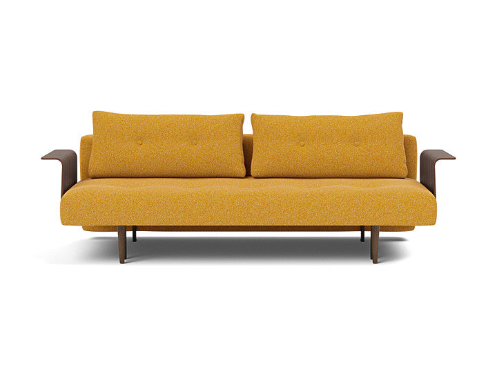 Recast Sofa Bed Dark Styletto With Arms - angle 1