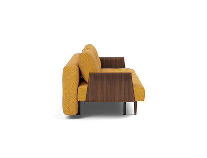 Recast Sofa Bed Dark Styletto With Arms - angle 2
