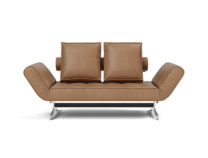 Ghia Chrome Daybed - angle 1