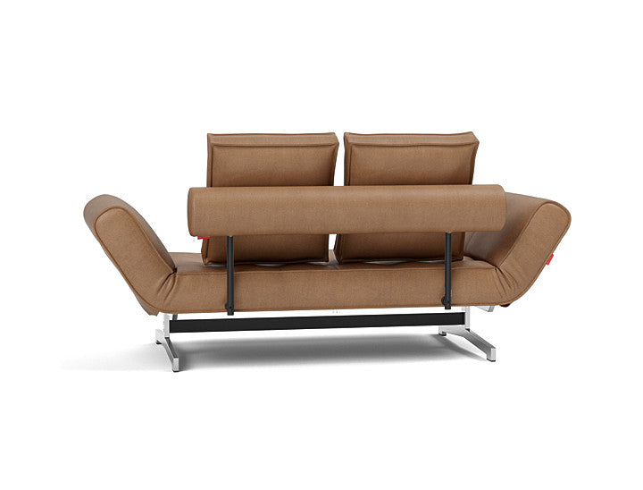 Ghia Chrome Daybed - angle 3
