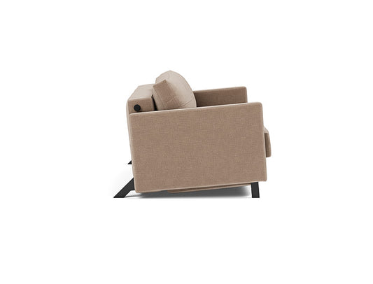 Cubed 140 Sofa Bed With Arms - angle 2