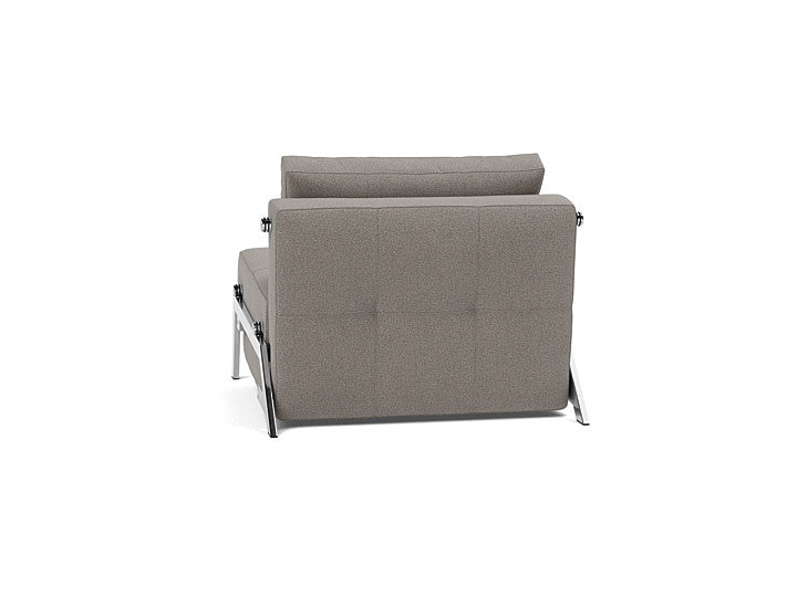 Cubed 90 Chrome Chair - angle 3