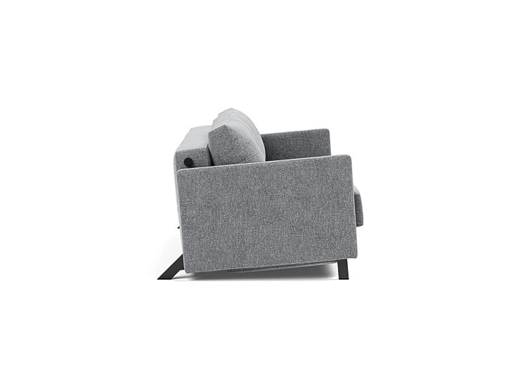 Cubed 160 Sofa Bed With Arms - angle 2