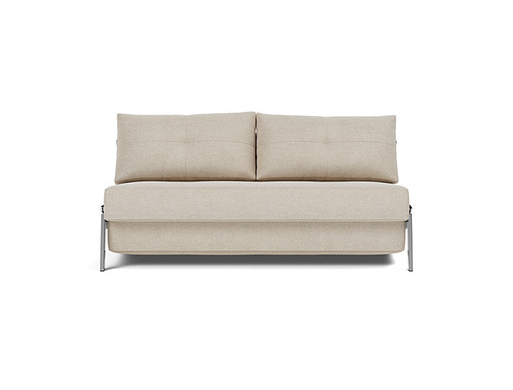 Cubed 160 Chrome Sofa Bed - variant image