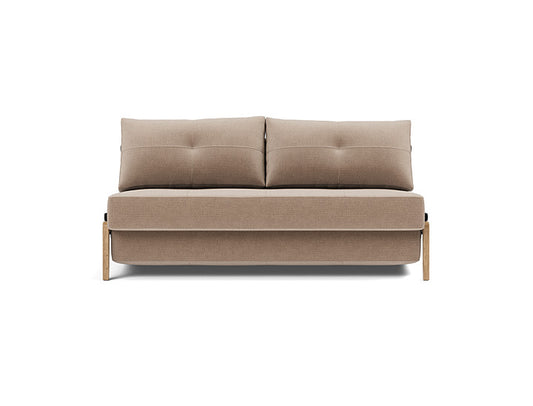 Cubed 160 Wood Sofa Bed - angle 1