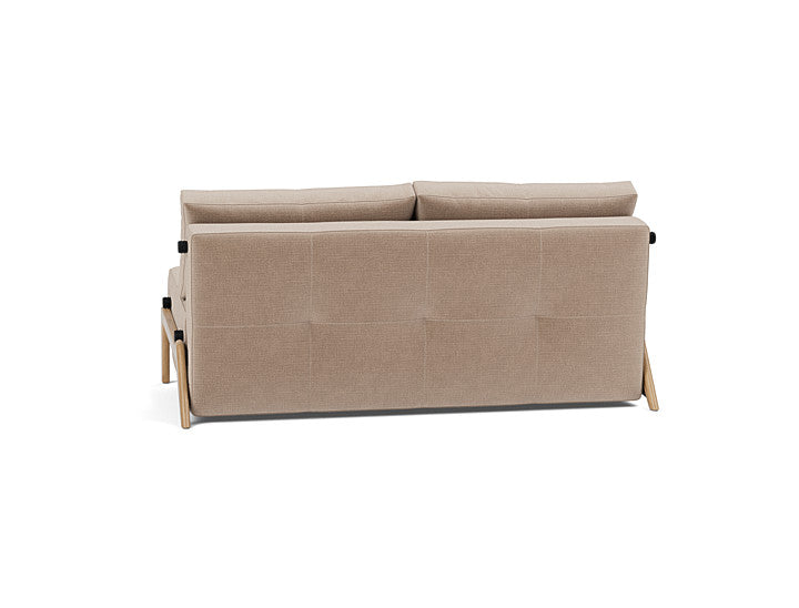 Cubed 160 Wood Sofa Bed - angle 3