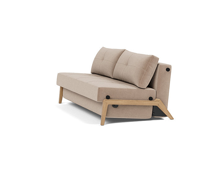 Cubed 160 Wood Sofa Bed - angle 4
