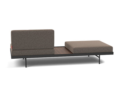 Puri Daybed With Walnut Table - angle 3