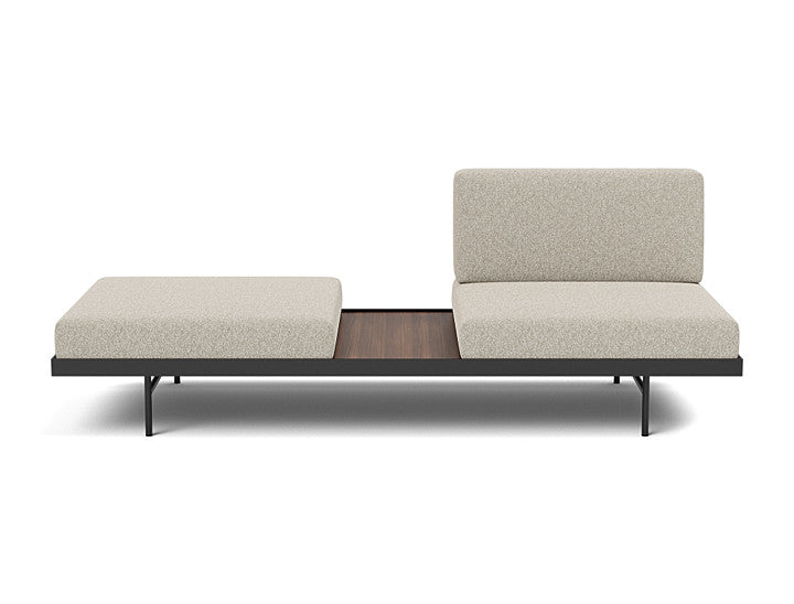 Puri Daybed With Walnut Table - variant image