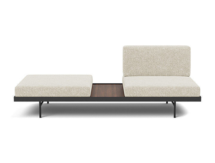 Puri Daybed With Walnut Table - variant image