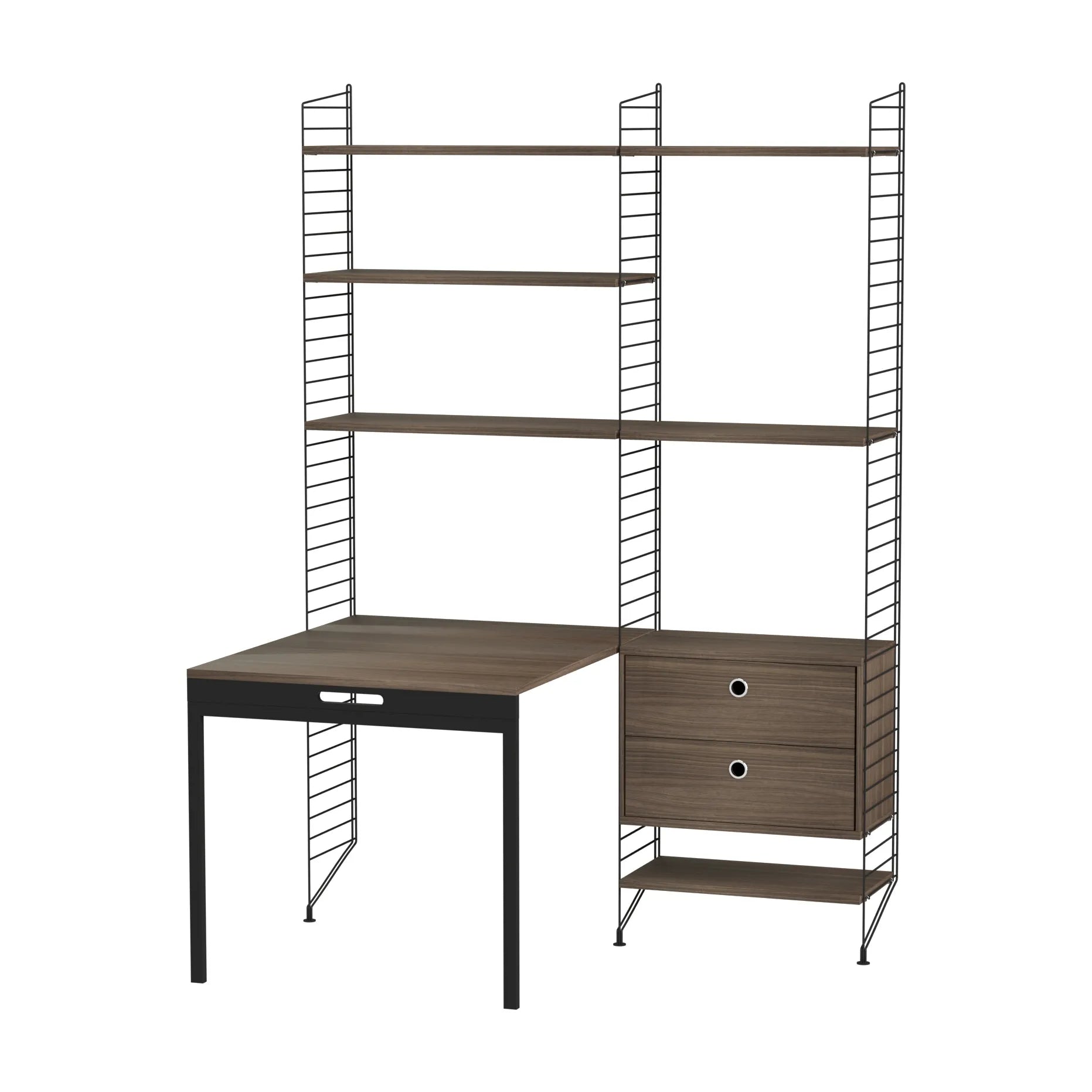 Workspace E Black/Walnut - image 4