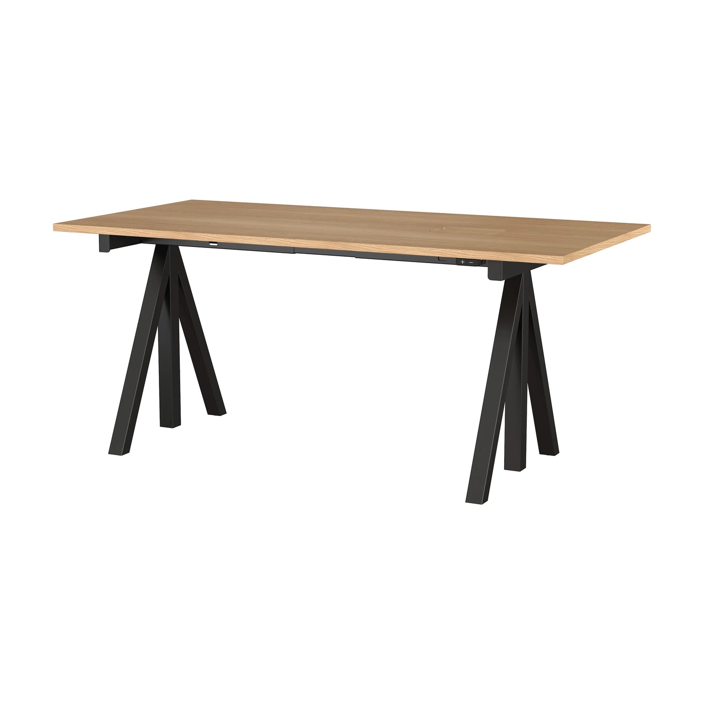 Work desks 160x78 Oak/Black - image 4