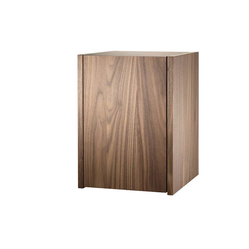Tiny cabinet - W28 x D30 x H38, Walnut