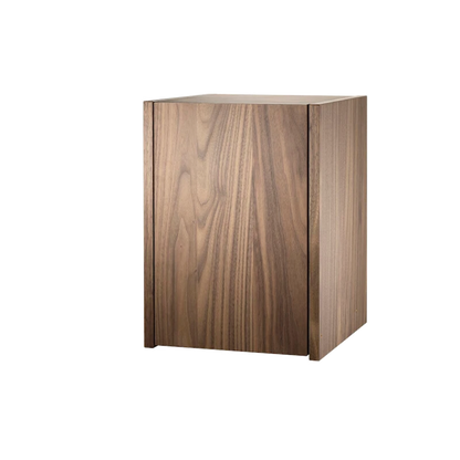 Tiny cabinet - W28 x D30 x H38, Walnut
