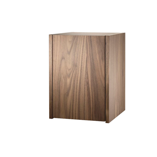 Tiny cabinet - W28 x D30 x H38, Walnut