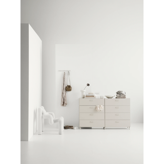 Relief Chest of drawers, wide Beige - image 2